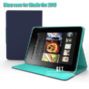 protective leather & tpu diary cover case for amazon kindle fire